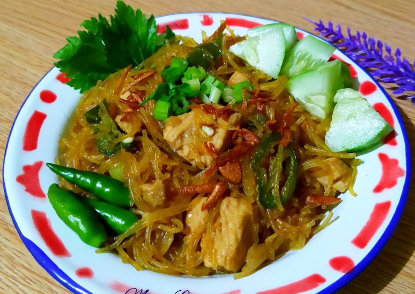 Bihun Jagung Ayam Kecap