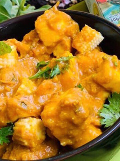 A picture of Paneer corn korma.