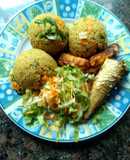 Stir fried couscous