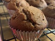 A picture of chocolate chip vanilla cake