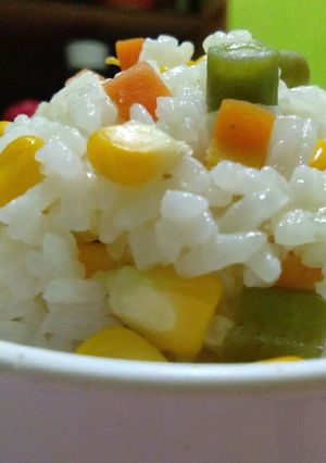 Foto resep 46. Nasi Mentega Campur