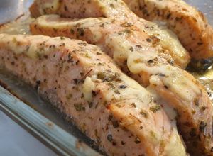Foto principal de Salmón al horno con costra de ligeresa