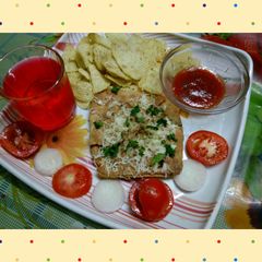 A picture of Paratha Grilled Sandwich.