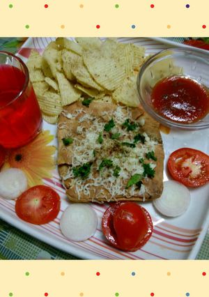 A picture of Paratha Grilled Sandwich.