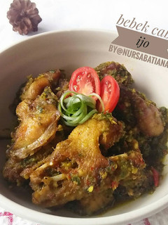 Foto resep Bebek Ungkep Cabe Ijo