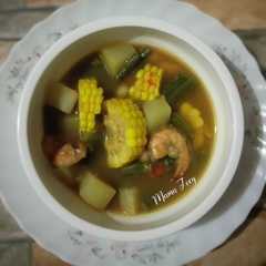 Sayur Asem Udang-レシピのメイン写真