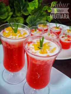Foto resep Bubur Sagu Mutiara