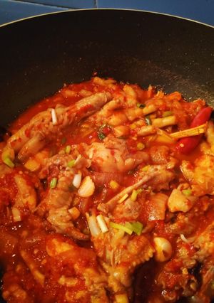 Foto resep Ceker Pedes Nyinyir