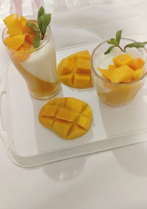 A picture of Panna Cotta.