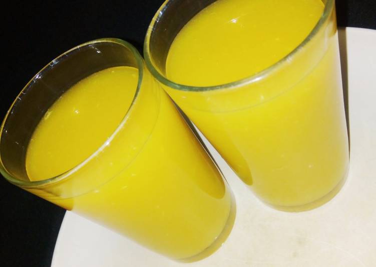 How to Prepare Quick Mango Juice