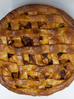 Una foto de Tarta de manzana holandesa (appeltaart)