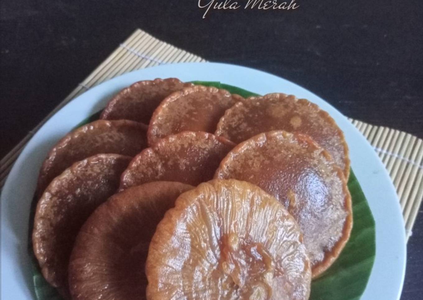 Kue Cucur Gula Merah