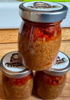 A picture of Homemade Bagoong.