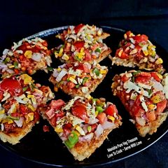 A picture of Paneer Potato Rosti Pizza.