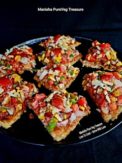A picture of Paneer Potato Rosti Pizza.