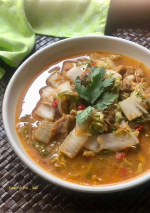Foto resep Tumis Pedas Sawi Putih