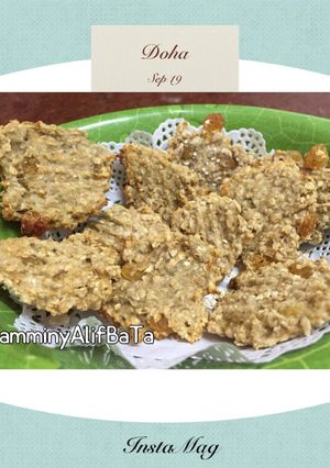 Foto resep Banana cookies sehat