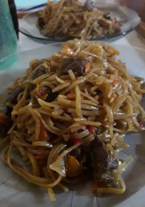 Una foto de "Crotos" fideos chinos