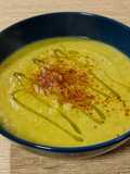 Crema de calabaza con brócoli