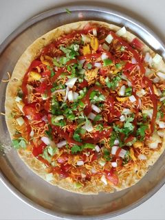 હેલ્ધી ફૂડ ખાખરા પીઝા રેસીપી મુખ્ય ફોટો