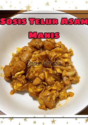Foto resep Sosis Telur Asam Manis