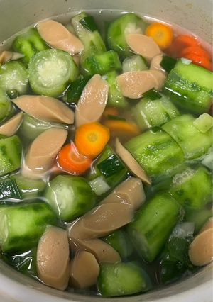 Foto resep Sop gambas / sop oyong