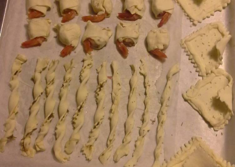 Bocconcini di coda di mazzancolle in sfoglia