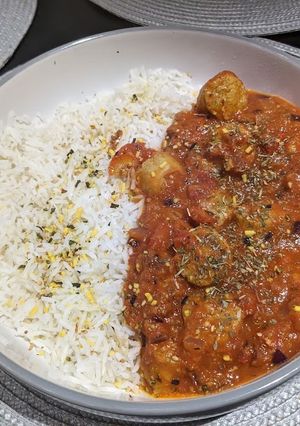 A picture of Rougail Saucisse.