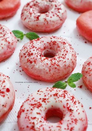 Foto resep Donat Red Velvet