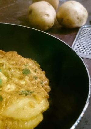 Foto resep Omelette kentang toge