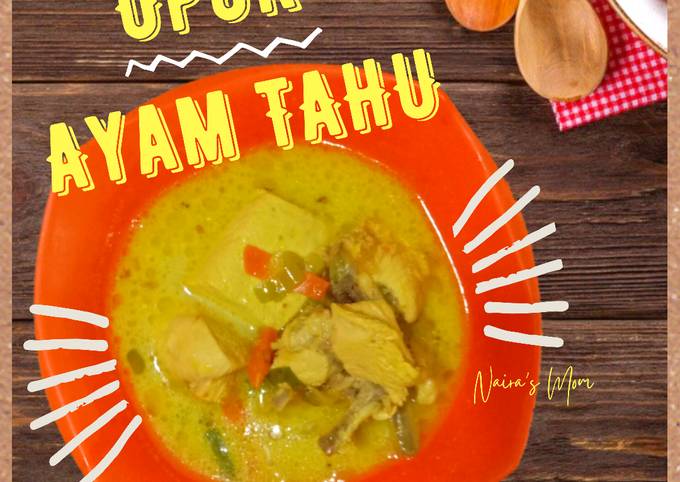 Opor Ayam Tahu