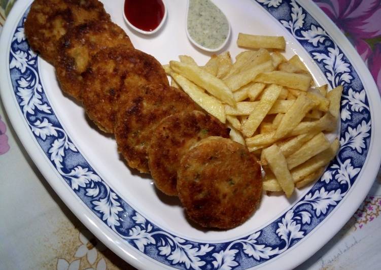 Chicken and Potato Kababs