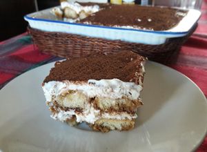 Una foto de Tiramisú rápido