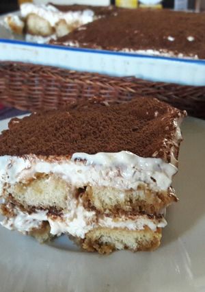 Una foto de Tiramisú rápido