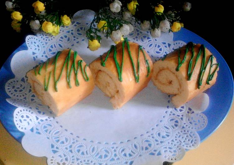 Resep masakan Bolu Gulung Tepung Beras | Cara Membuat Bolu Gulung Tepung Beras Yang Bikin Ngiler