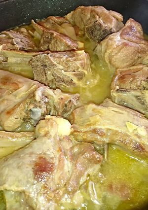 Una foto de Cordero estofado