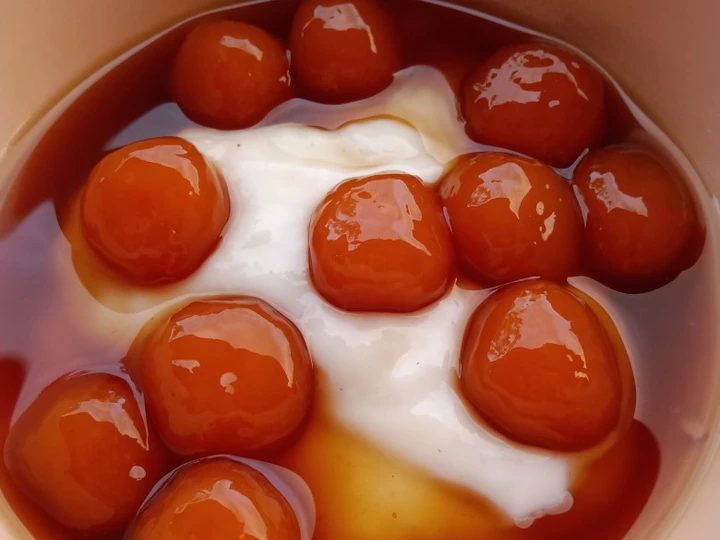 Langkah Gampang Membikin Resep Sumsum candil labu kuning yang Lezat Sekali Anti Ribet, Lezat