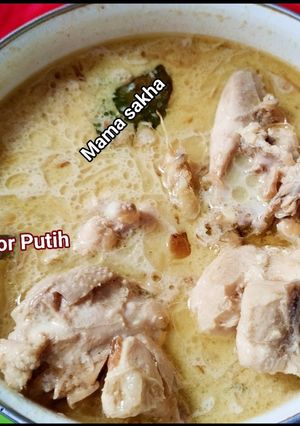 Foto resep Opor Ayam Putih