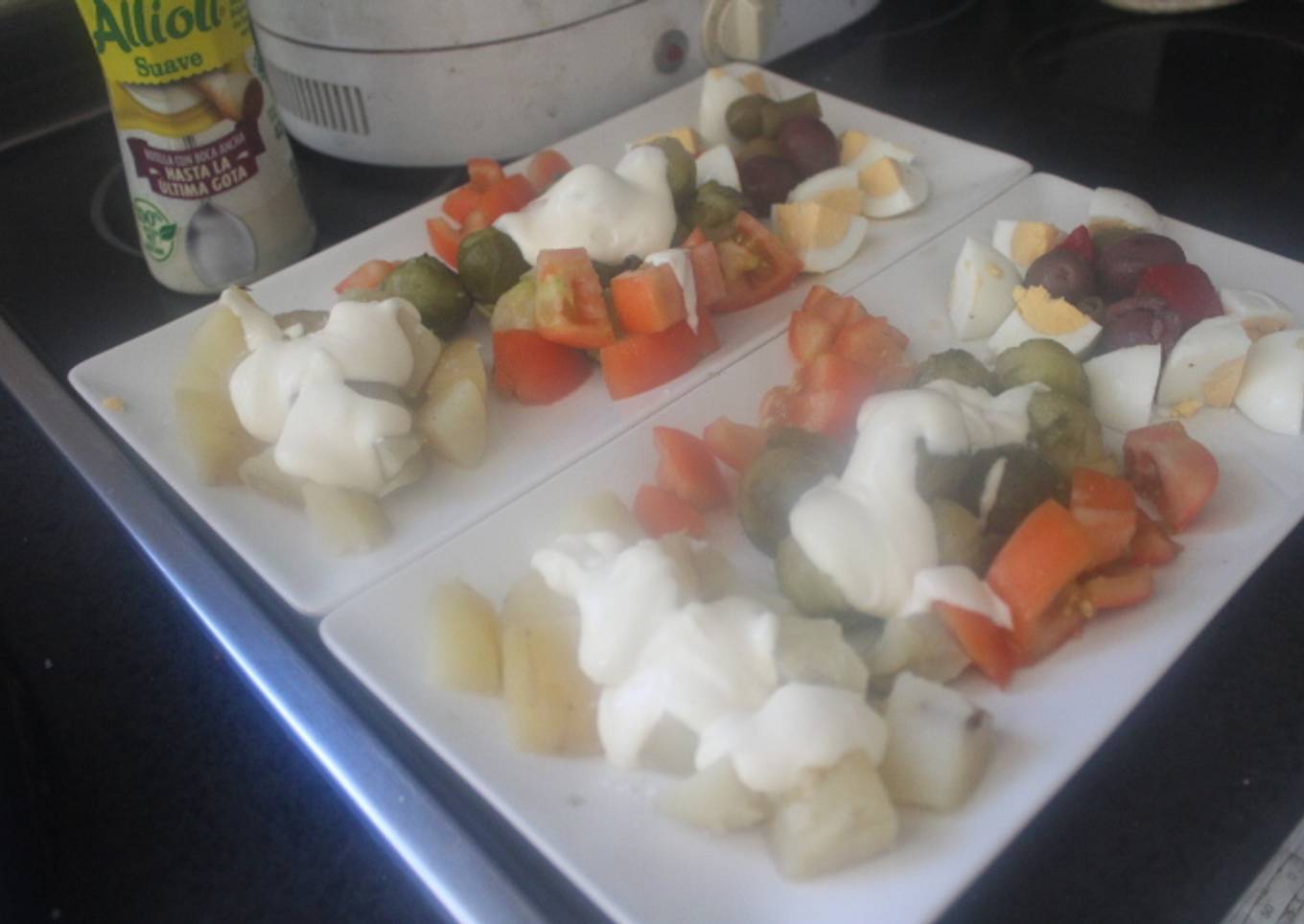 Verduras con al i oli