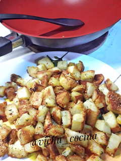 Una foto de Papas crocantes sin horno