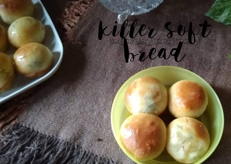 Resep: AppetizingKiller soft bread