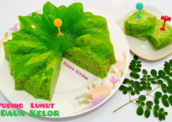 Mudah Banget Masakan Resep Puding Lumut DAUN KELOR👩‍🍳