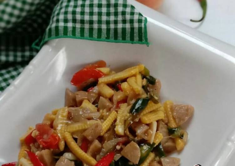 Bagaimana memasak Tumis putren bakso, Anti Gagal