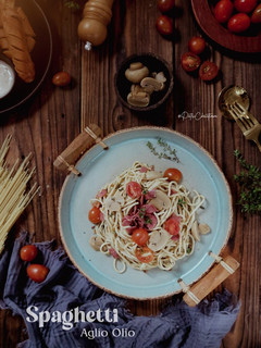 Foto resep Spaghetti Aglio olio