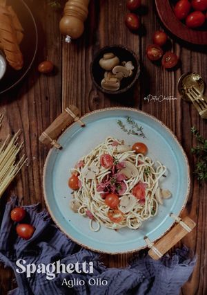 Foto resep Spaghetti Aglio olio