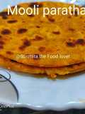 Achari Mooli paratha