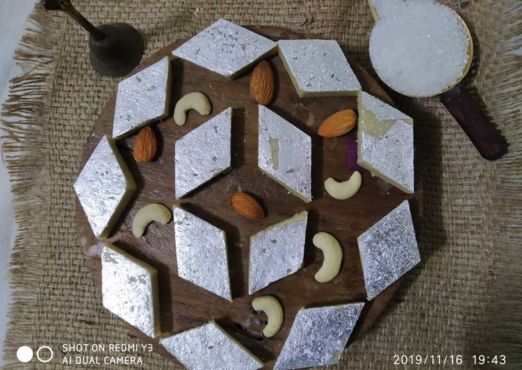 Recipe of Any-night-of-the-week Kaju katli