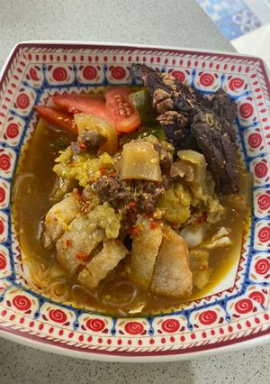 Foto resep 83. Sotomie Bogor kuah merah