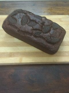 A picture of Oreo Chocolate loaf cake.