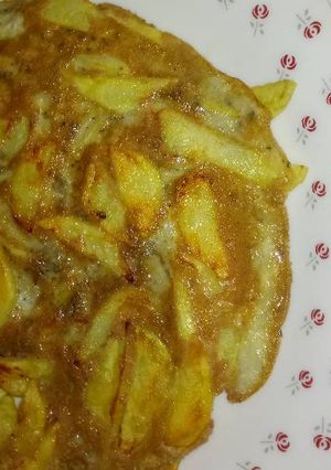 A picture of Chips Mayai.